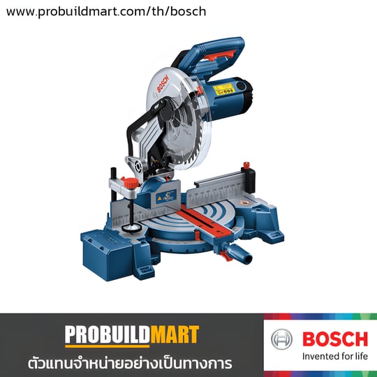 แท่นตัดองศา Bosch GCM 254 Professional 10"