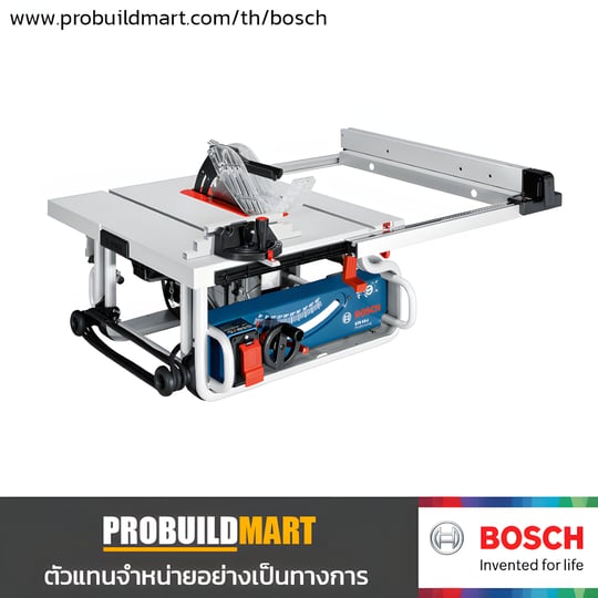  Bosch โต๊ะเลื่อย 10 นิ้ว 1800W รุ่น GTS 10 J Professional